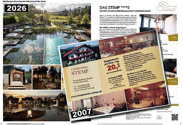 Die Landpension Stemp im Passauer Land zum Wellnesshotel Das Stemp